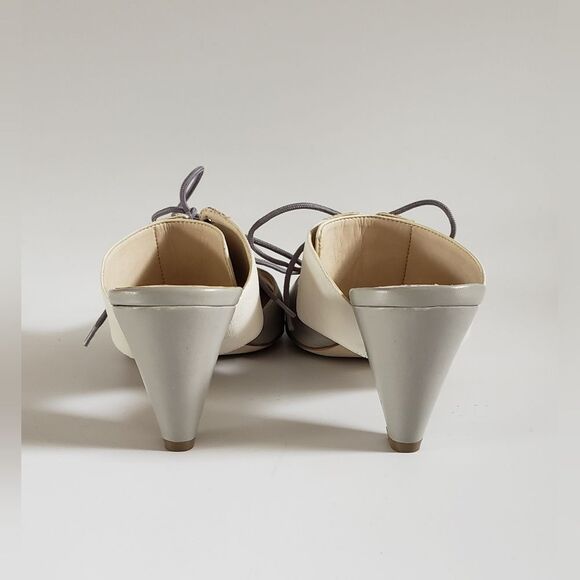 Alterre Interchangeable Women's Gray & Beige Heels Size 7 - Picture 7 of 11